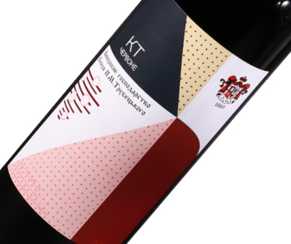 Вино Князь Трубецкой КТ красное ординарное сухое, 0,75 л, 11-14% (759398) - фото 2