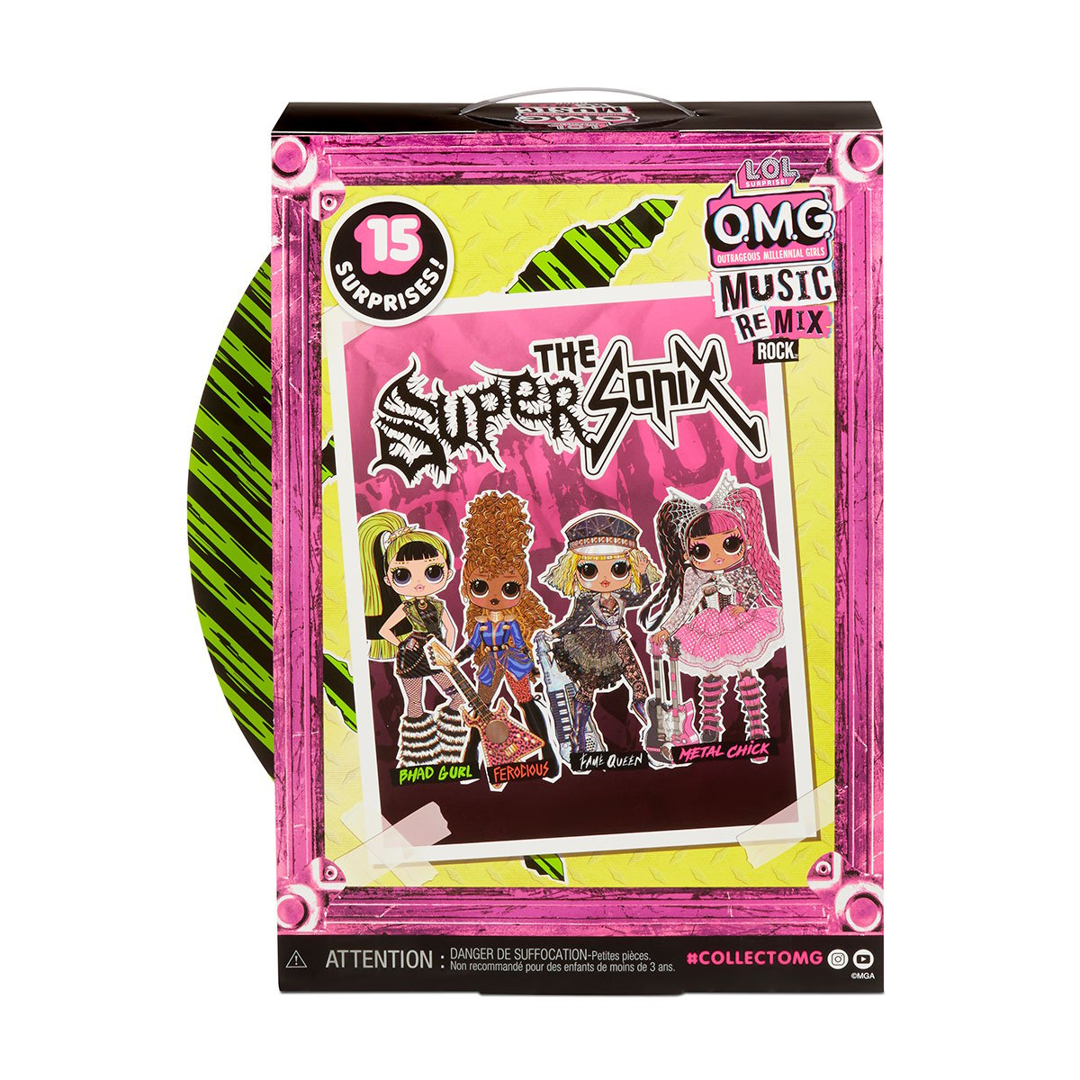 Ігровий набір лялькою L.O.L. Surprise O.M.G Remix Rock Леді Ритм, з аксесуарами (577584) - фото 4