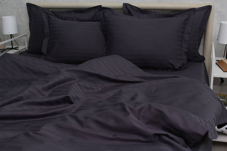 Комплект постельного белья TAG Tekstil Евро 000267680 (Multistripe MST-05) - фото 4