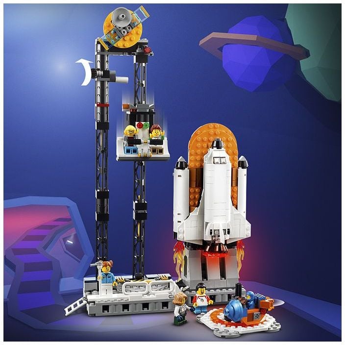 Конструктор LEGO Creator Космічні американські гірки, 874 деталі ( 31142) - фото 3