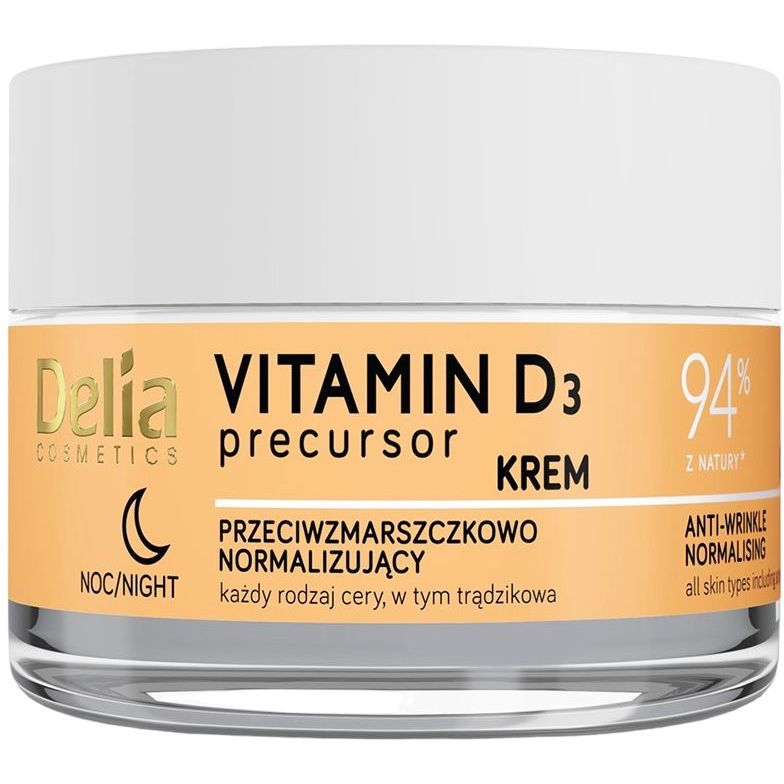 Крем дневный Delia Cosmetics Vitamin D3 против морщин 50 мл - фото 1