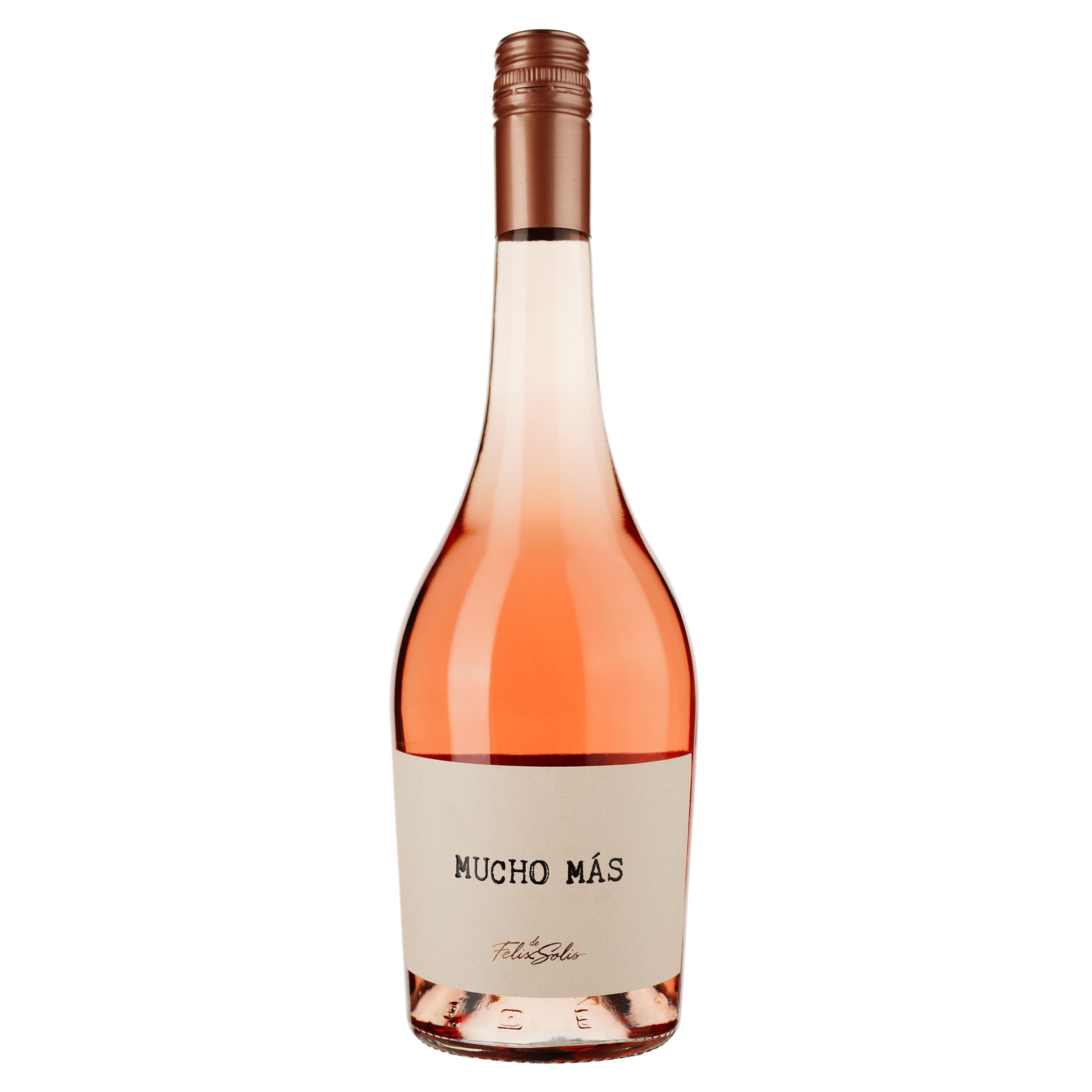Вино Mucho Mas Rose, розовое, сухое, 0,75 л - фото 1