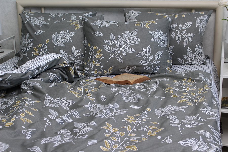 Комплект постільної білизни TAG Tekstil з компаньйоном 1.5-спальний 000267424 (S535) - фото 5