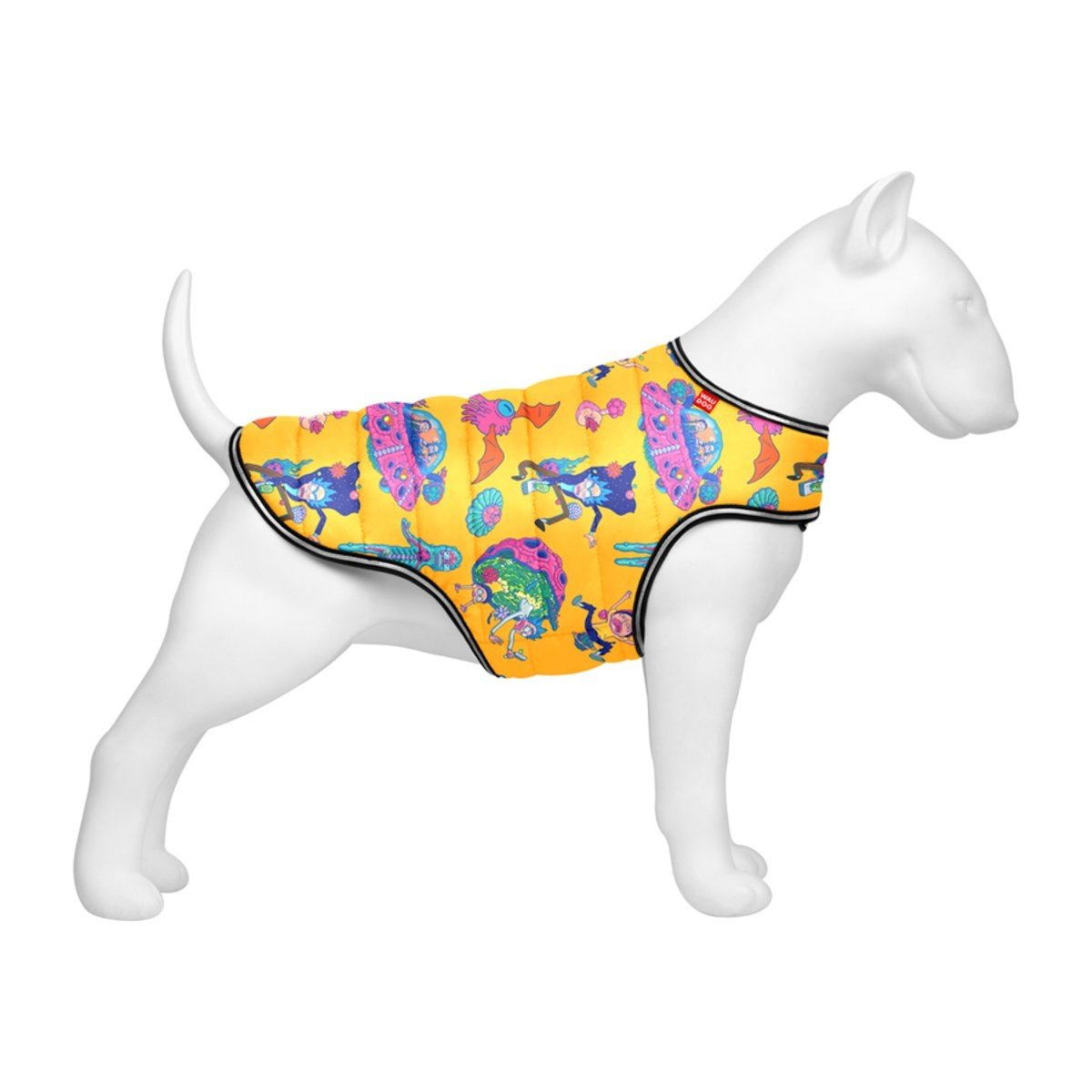 Курточка-накидка для собак Waudog Clothes, Рік та Морті 3, XL - фото 2
