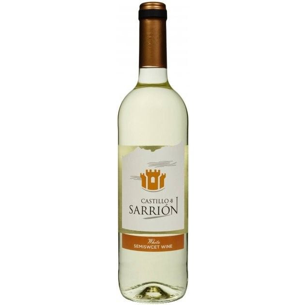Вино Castillo de Sarrion, біле, напівсолодке, 0,75 л - фото 1