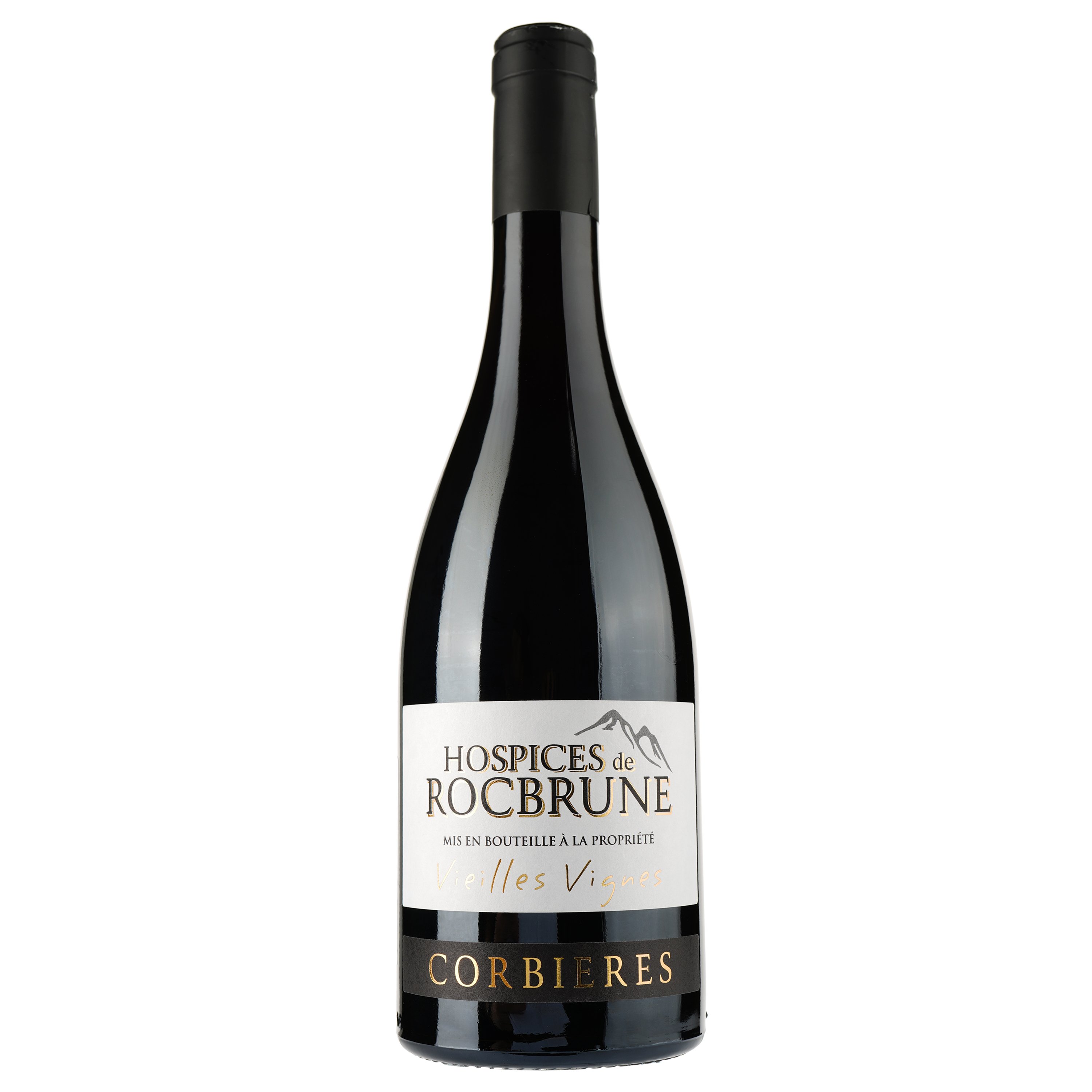 Вино Hospices de Rocbrune Vieilles Vignes Rouge 2020 AOP Corbieres, червоне, сухе, 0,75 л - фото 1