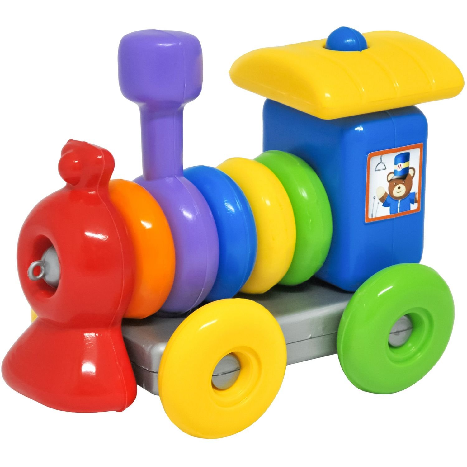 Развивающая игрушка Tigres Funny train, 14 элементов (39757) - фото 1
