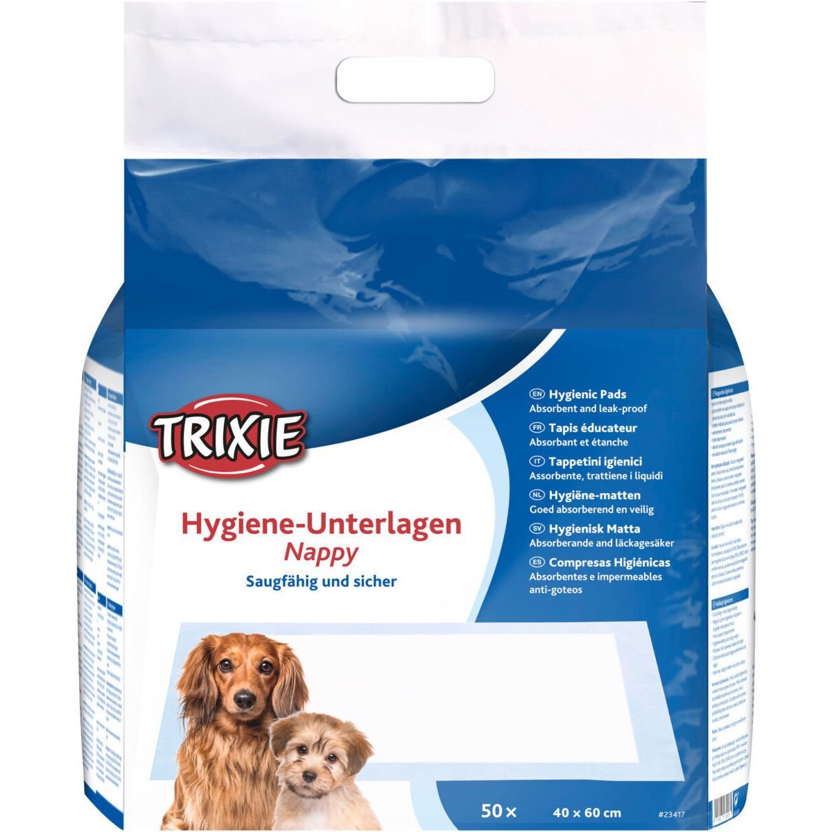 Пеленки для собак Trixie, 60х40 см, 50 шт. - фото 1