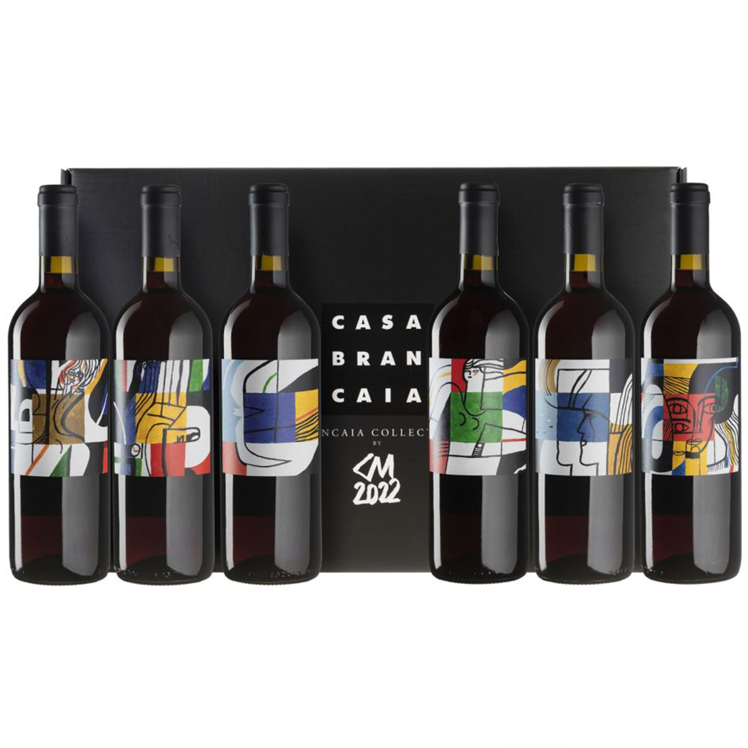 Набор вина Brancaia Tre Collection by Sergiy Maidukov красное сухое 6 х 0.75 л - фото 1