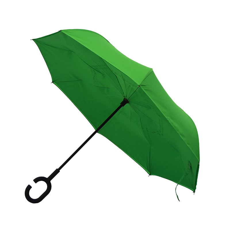 Зонт-трость Line art Wonder, с обратным складыванием, зеленый (45450-9) - фото 1