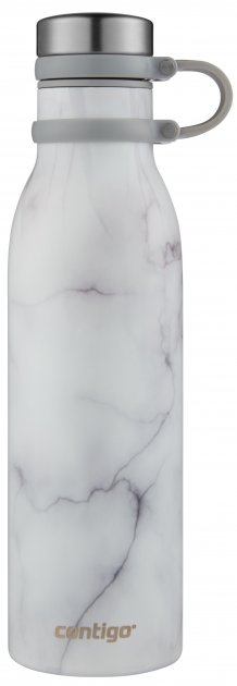 Термо-пляшка Contigo, 590 мл, білий мармуровий димчастий (2104548) - фото 1