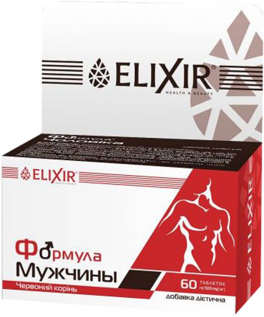 Формула чоловіка Elixir Кортес 60 таблеток - фото 1