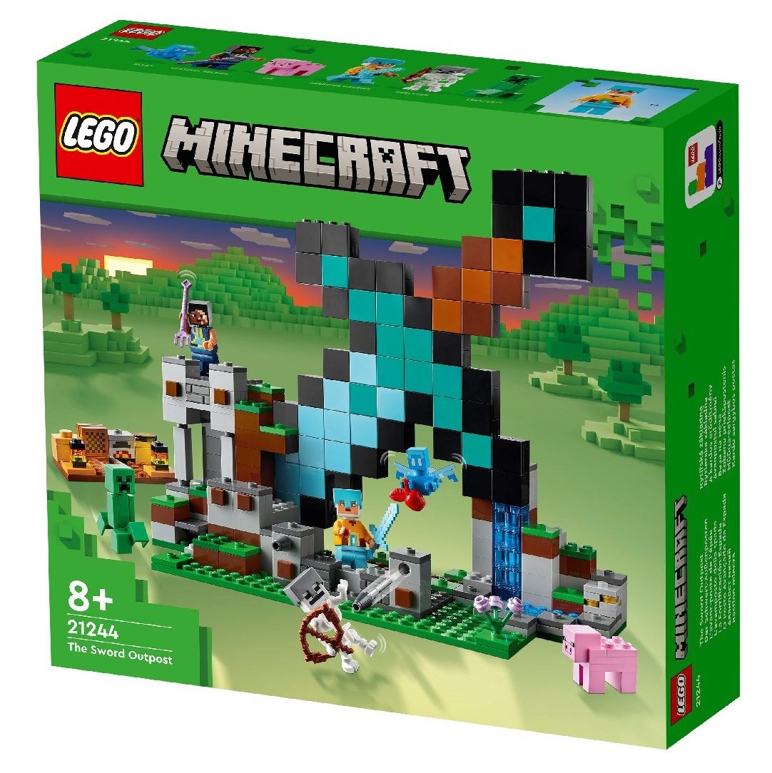 Конструктор LEGO Minecraft Застава Меча, 427 деталей (21244 ) - фото 6