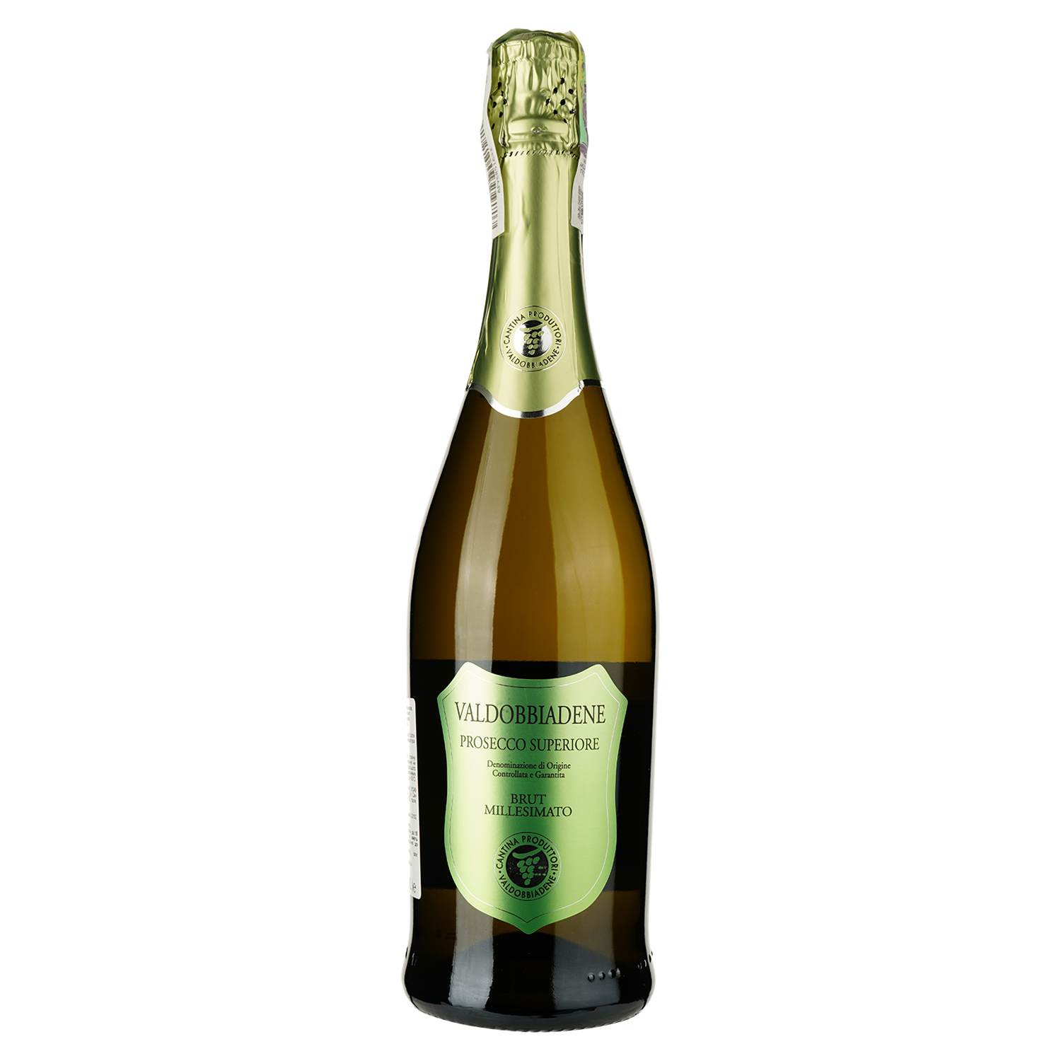 Игристое вино Val d'Oca Prosecco Superiore Brut белое брют 0.75 л - фото 1