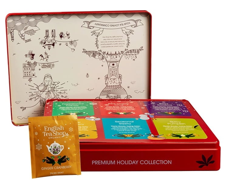 Набір чаю English Tea Shop Premium Holiday Collection Red, 54 г (36 шт. х 1,5 г) (874813) - фото 2