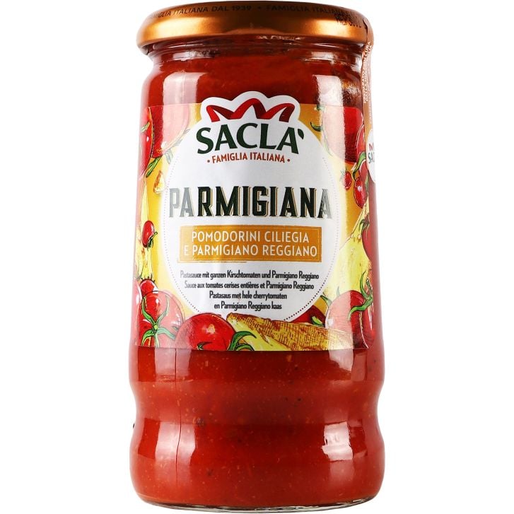 Томатний соус Sacla Parmigiana з пармезаном, 350 г (635869) - фото 1