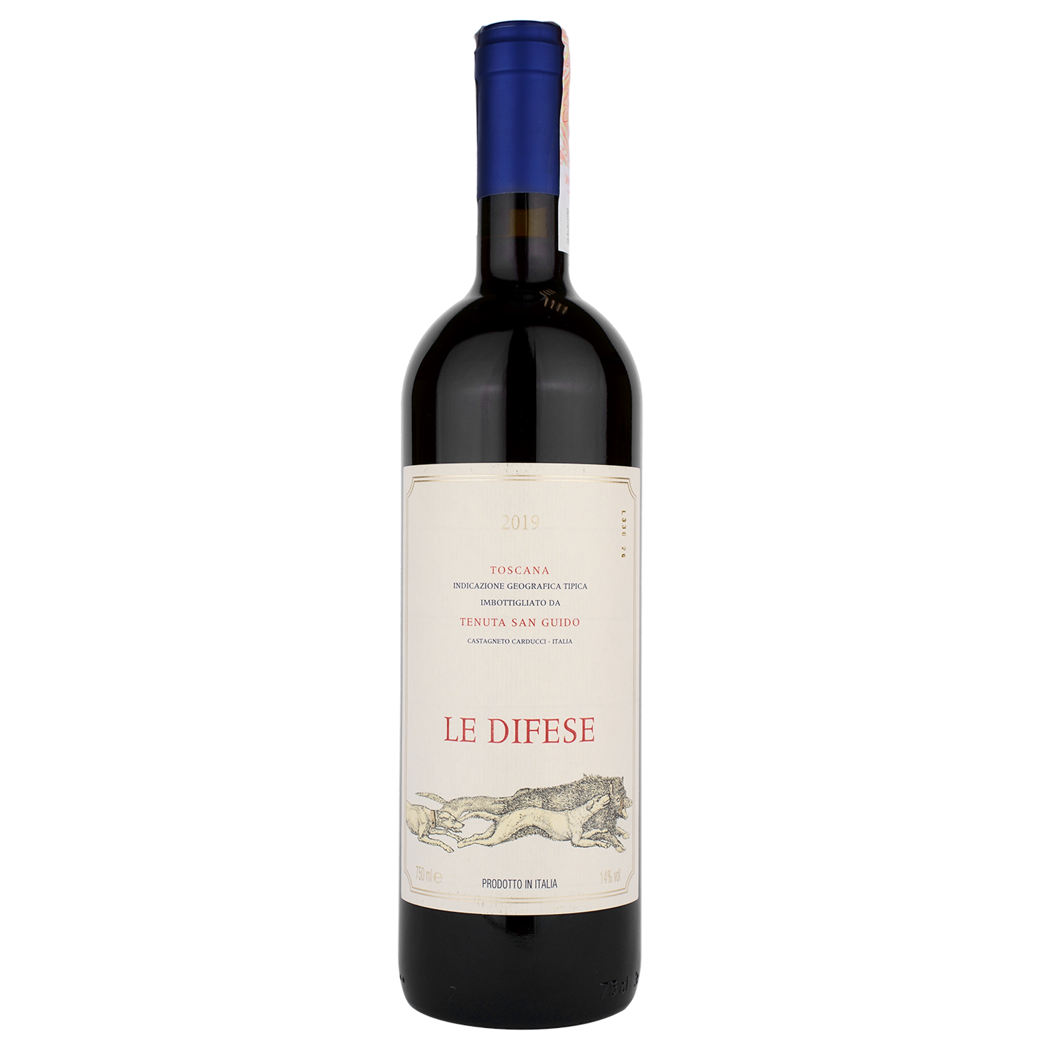 Вино Tenuta San Guido Le Difese Toscana IGT, красное, сухое, 0,75 л - фото 1