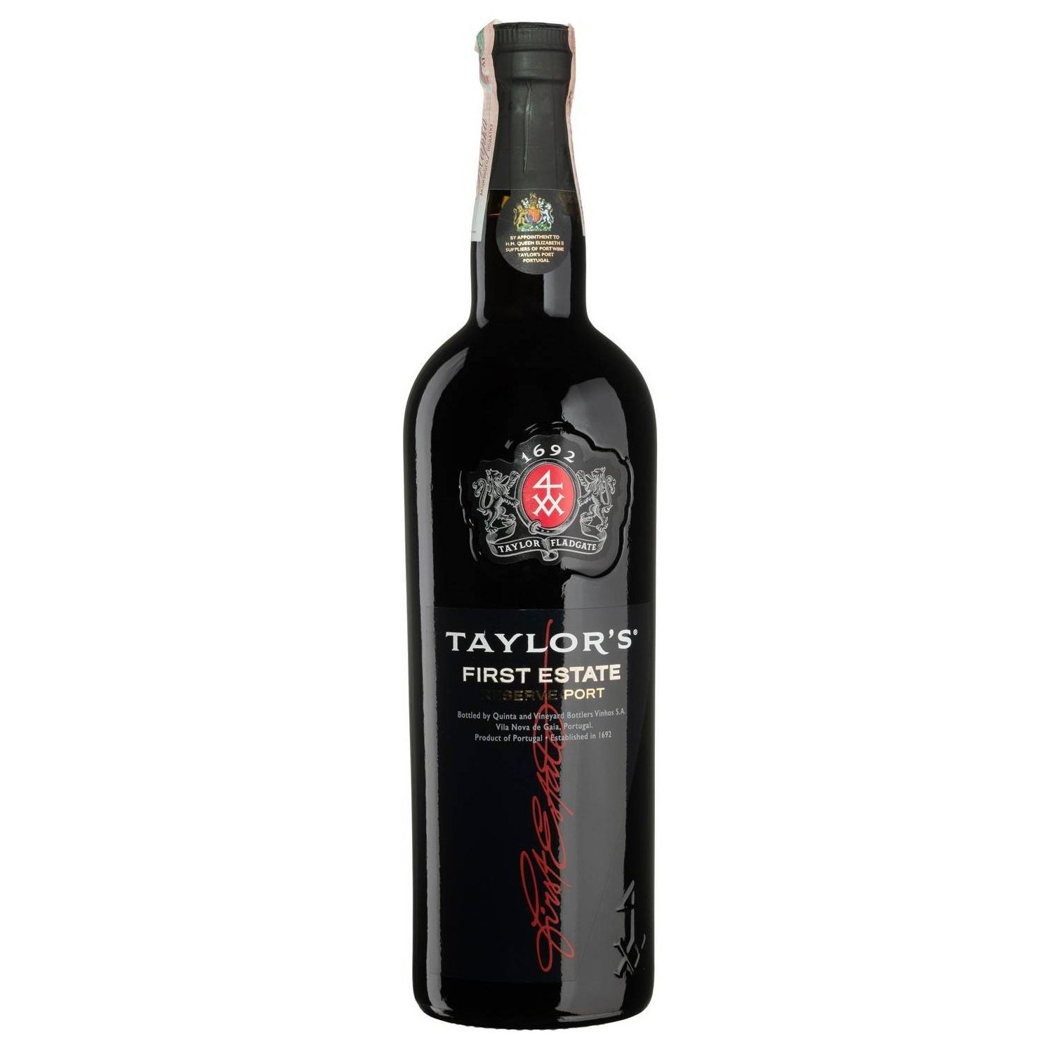 Вино портвейн Taylor's First Estate Reserve, червоне, кріплене, 20%, 0,75 л - фото 1