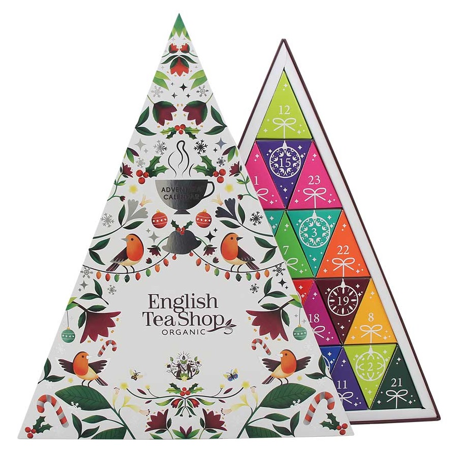 Набор чая English Tea Shop Праздничный календарь, 50 г (25 шт. х 2 г) (694330) - фото 2