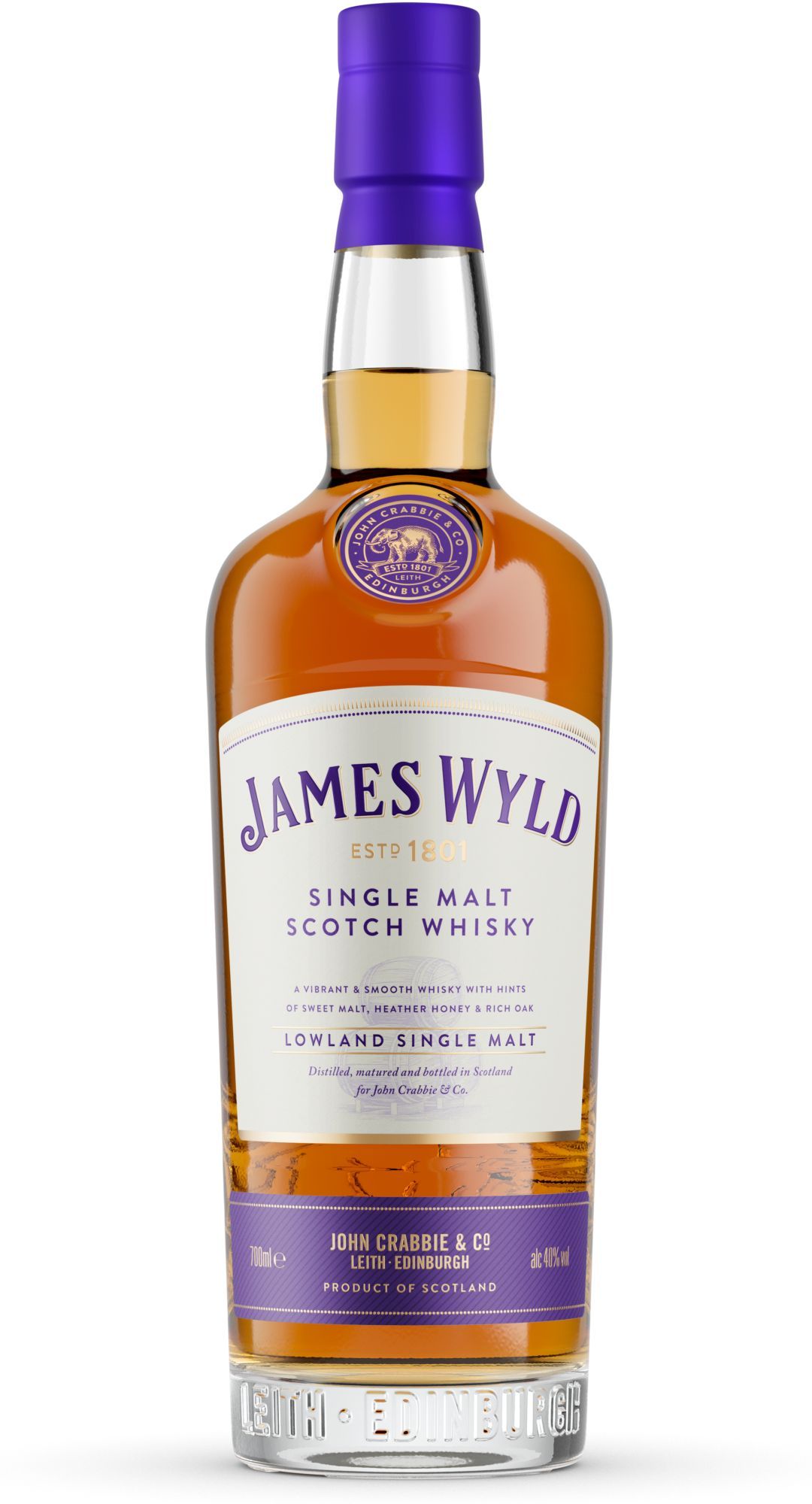 Віскі James Wyld Single Malt Scotch Whisky 40% 0.7 л в подарунковій упаковці - фото 2