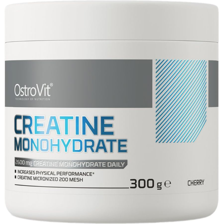 Креатин OstroVit Monohydrate Cherry 300 г - фото 1