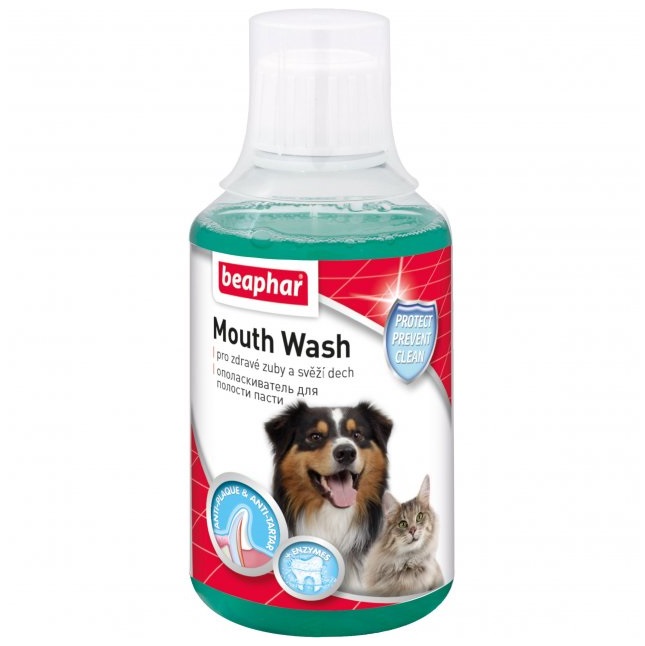 Рідка зубна вода Beaphar Mouth Wash для собак та котів, 250 мл (13221) - фото 1