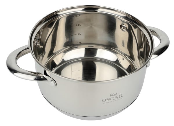 Набір посуду Oscar Master: каструля, 3,6 л + каструля, 1,9 л + ківш, 1,15 л (OSR-4001/n) - фото 5