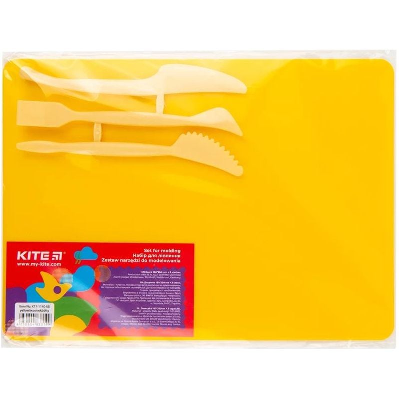 Набор для лепки Kite желтый (K17-1140-08) - фото 4