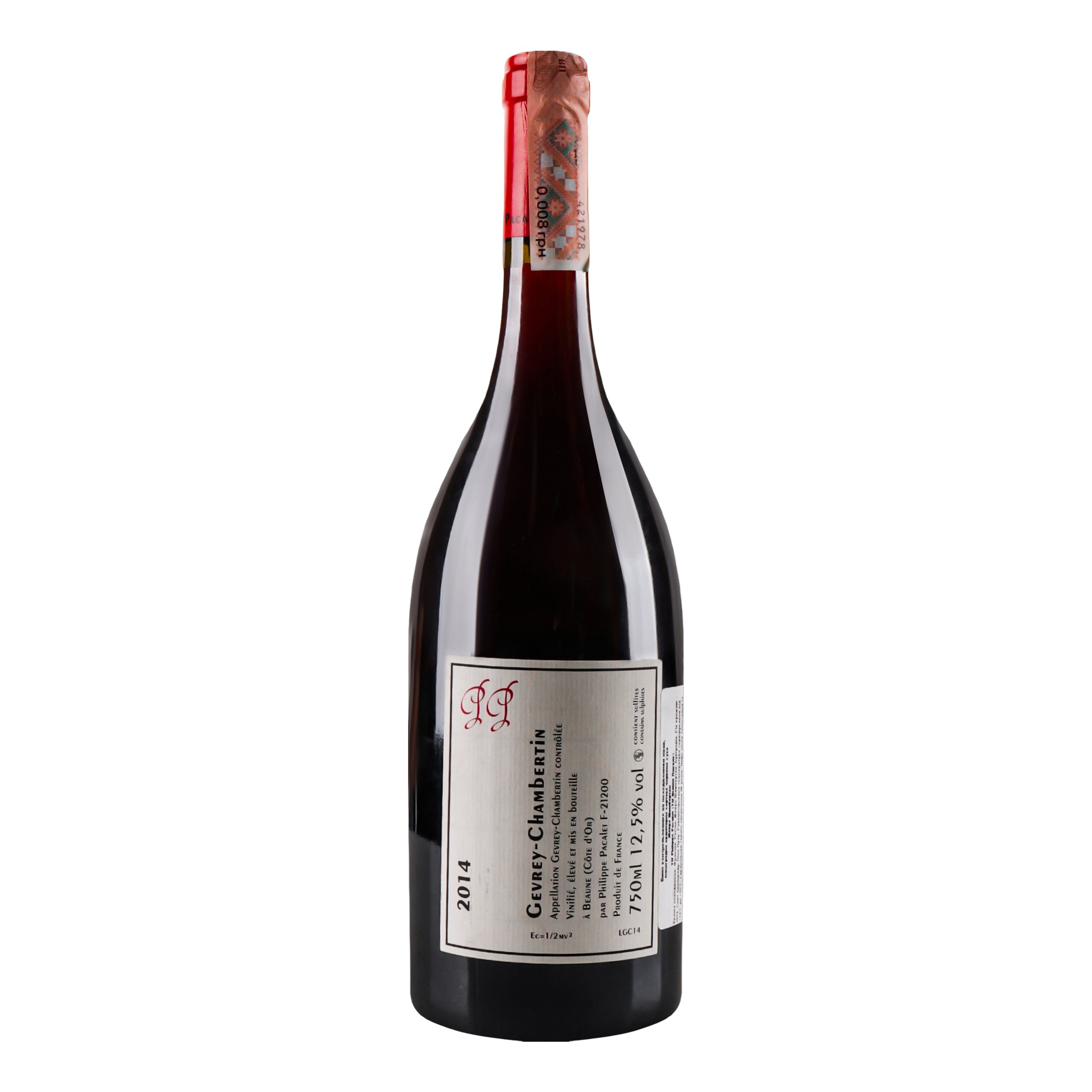 Вино Philippe Pacalet Gevrey Chambertin 2014 AOC/AOP, 12,5%, 0,75 л (776118) - фото 2