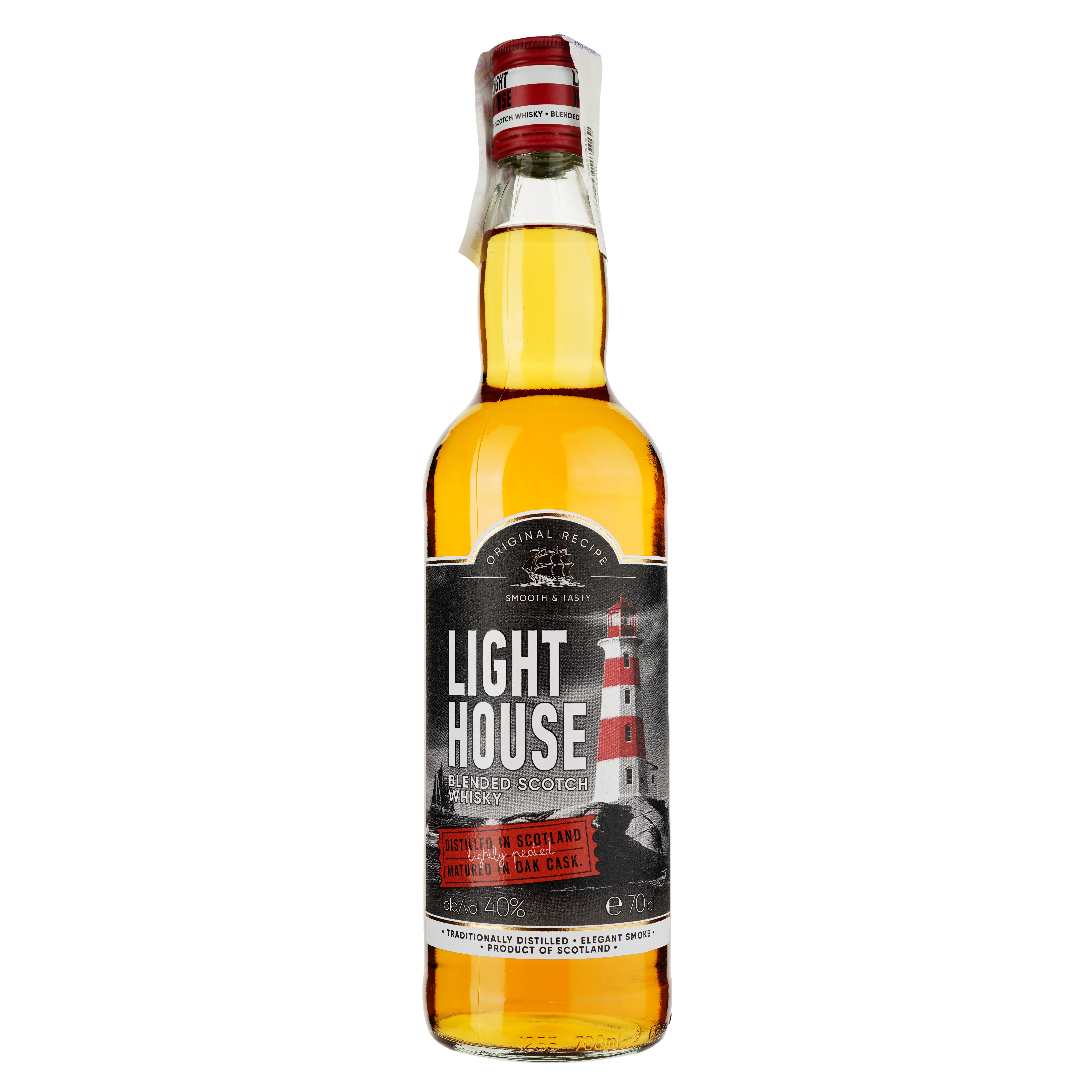 Виски Lighthouse Blended Scotch Whisky Peated 40% 0.7 л - фото 1