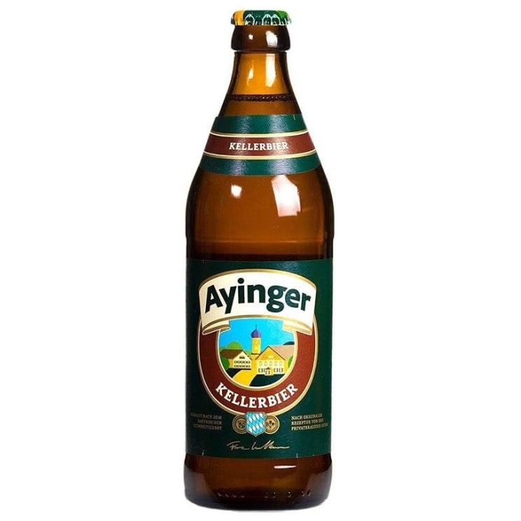 Пиво Ayinger Kellerbier, світле, 4,9% 0,5 л - фото 1