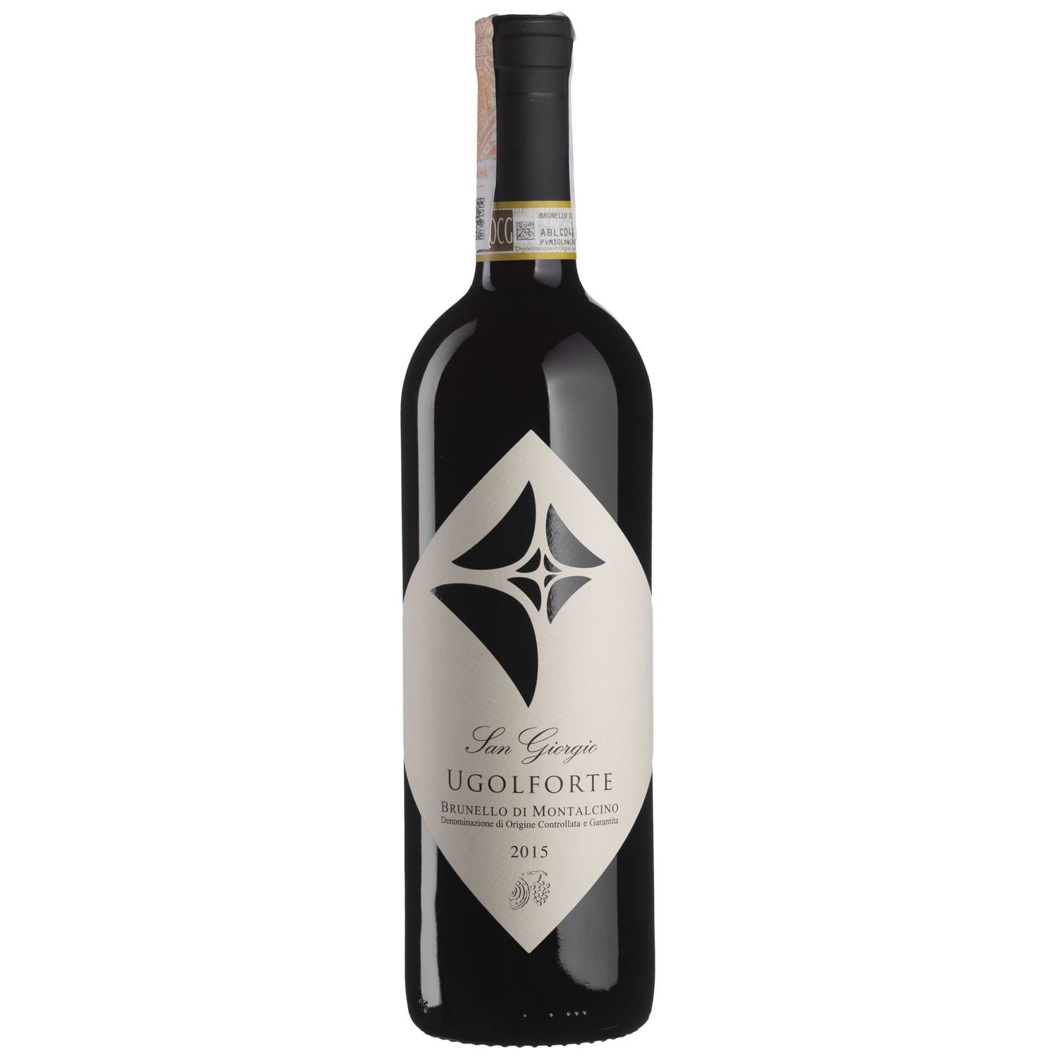 Вино San Giorgio Ugolforte Brunello di Montalcino 2015, червоне, сухе, 0,75 л - фото 1