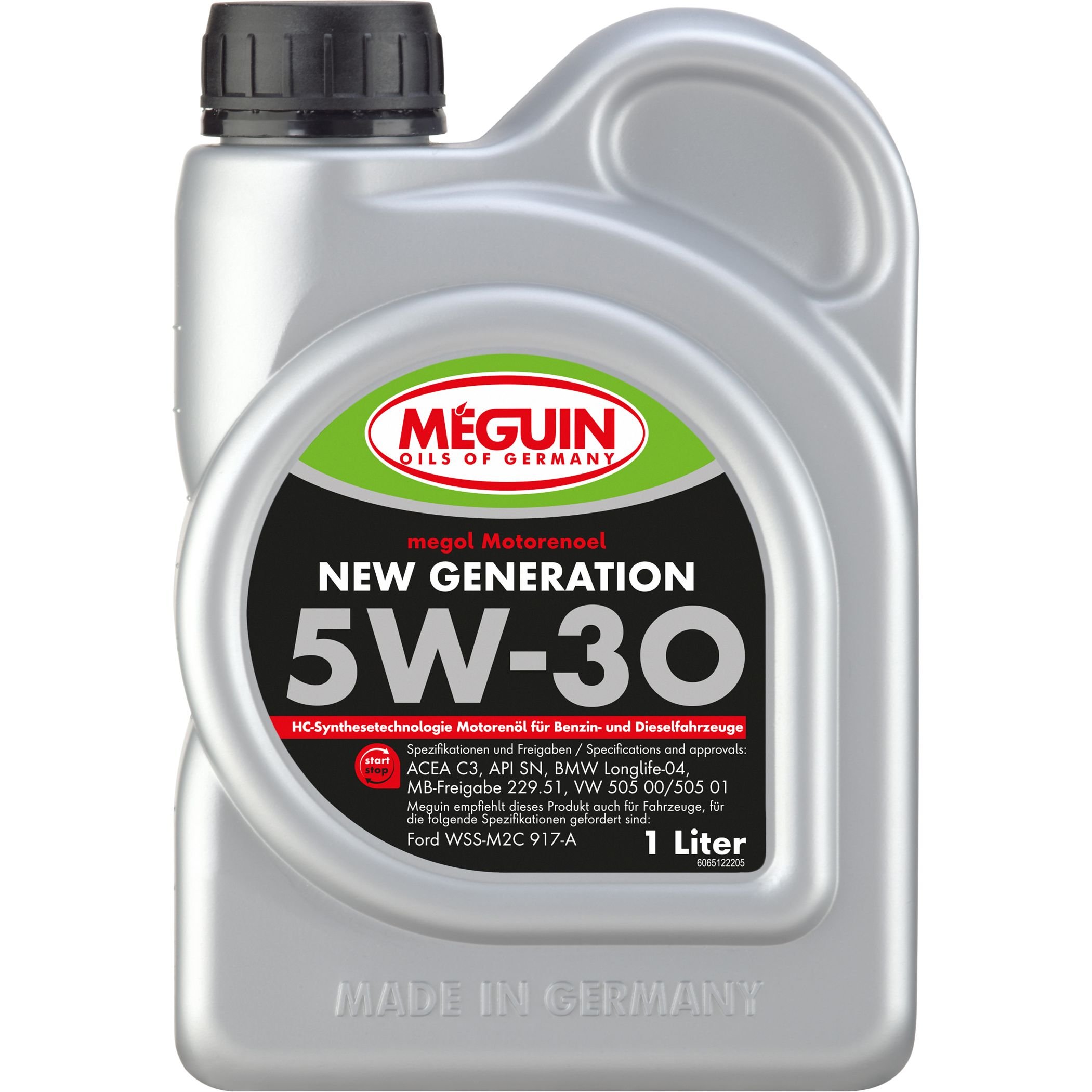 Моторна олива Meguin New Generation SAE 5W-30 1 л - фото 1