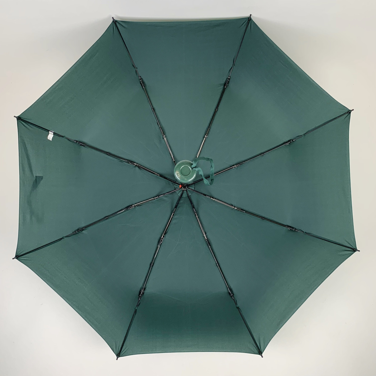 Женский складной зонтик механический S&L 97 см зеленый - фото 3
