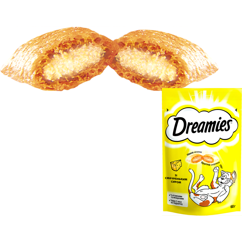 Лакомство для кошек Dreamies с сыром, 60 г - фото 3