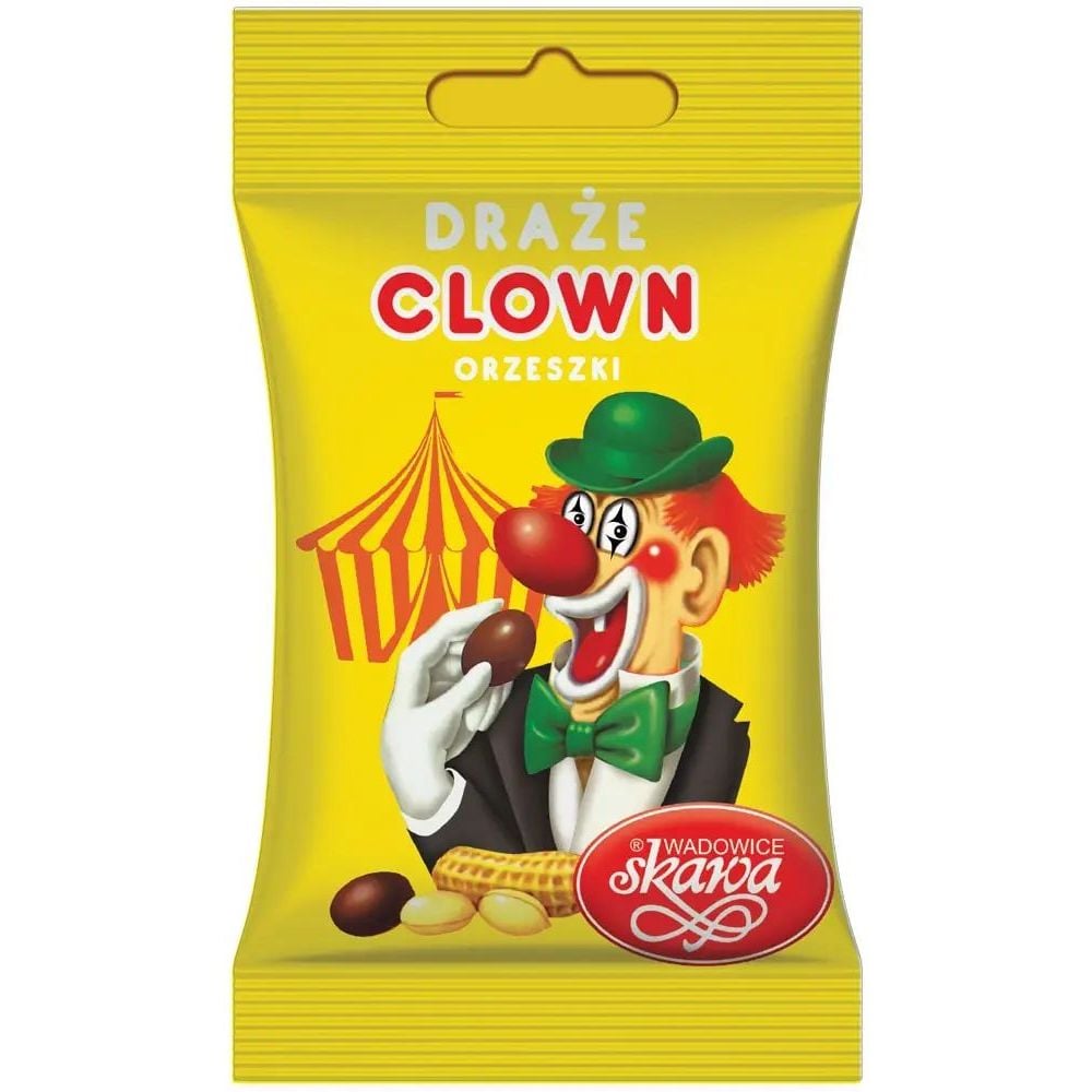 Драже Skawa Clown Горіхи в шоколаді 60 г - фото 1