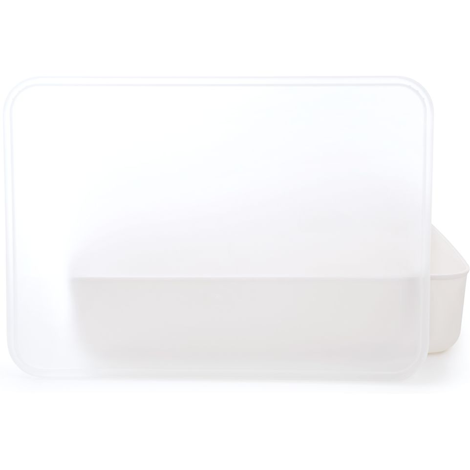 Комплект L: ящик для хранения МВМ My Home FH-12 + крышка FH-16 белый (FH-12/FH-16 WHITE) - фото 5