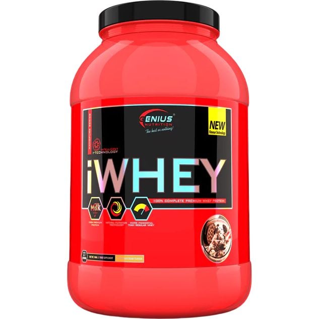 Протеїн Genius Nutrition iWhey Cookies & Cream 900 г - фото 1