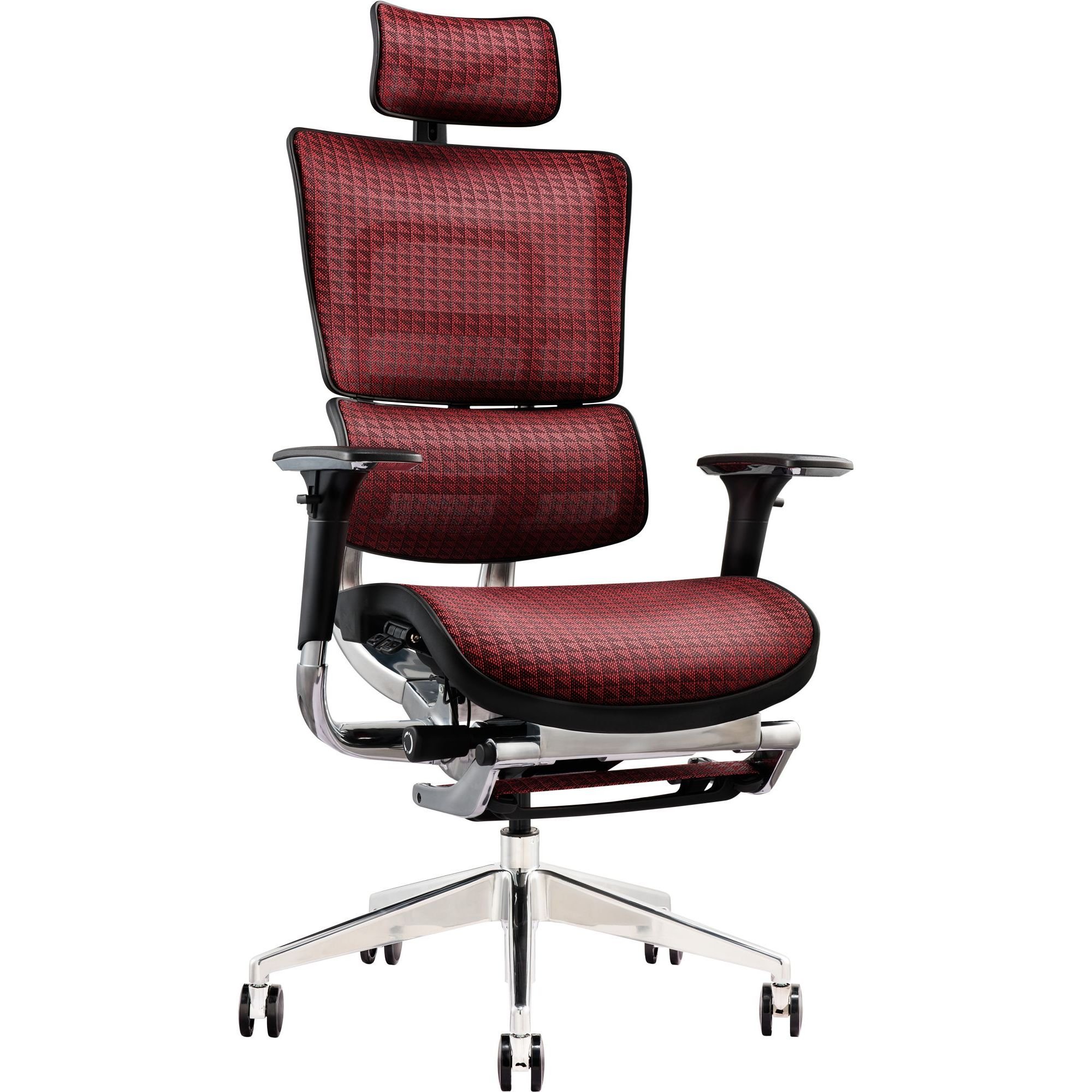 Офісне крісло GT Racer X-801L (W-82), червоне (X-801L Red (W-82)) - фото 1