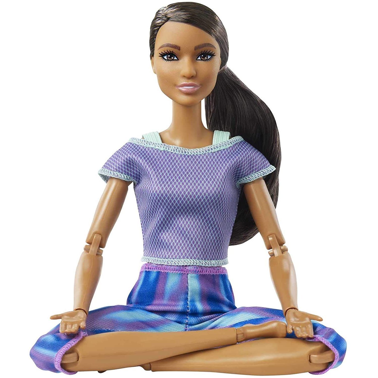 Лялька Barbie Made to Move Йога, 30 см - фото 2