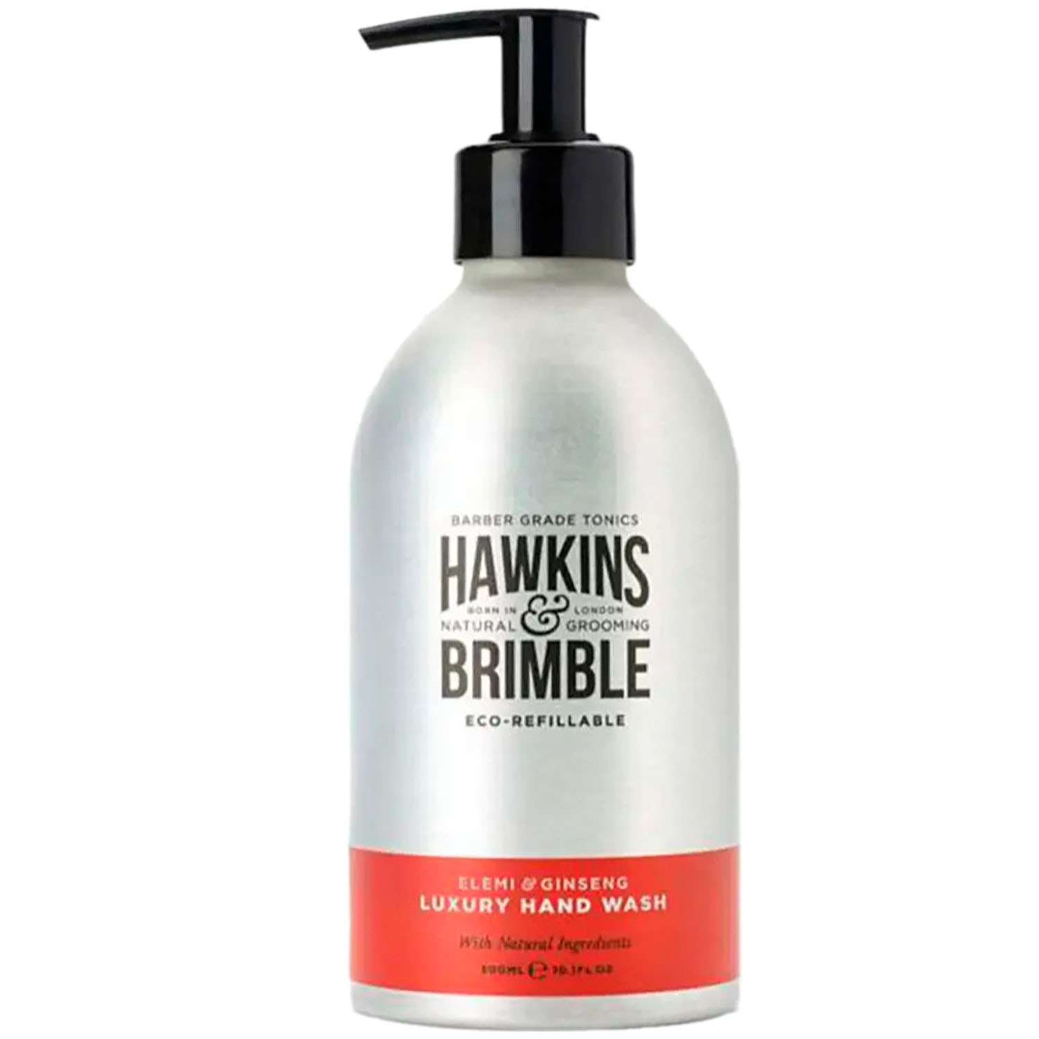 Мило для рук Hawkins & Brimble Cleansing Hand Wash Eco-Refillable 300 мл - фото 1