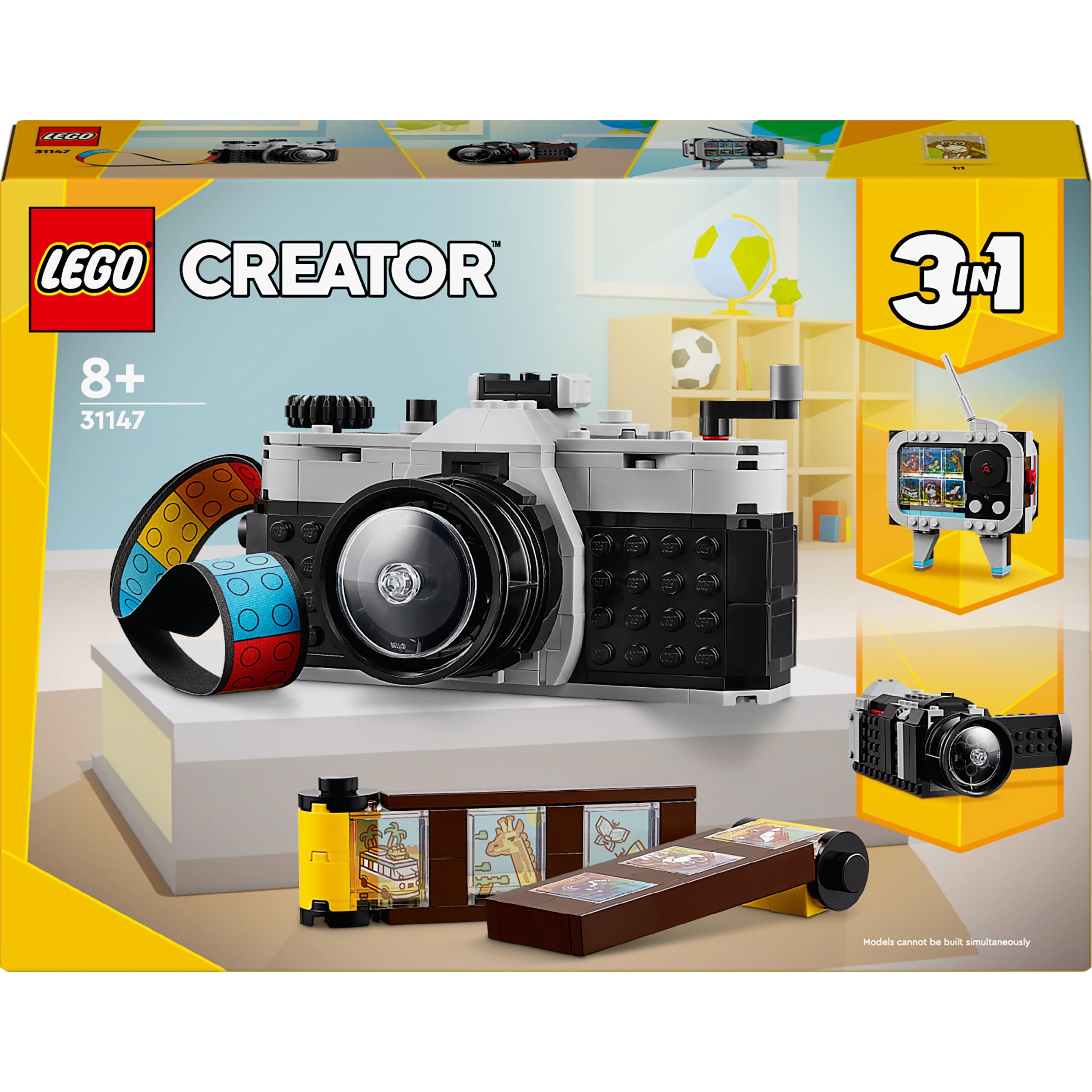 Конструктор LEGO Creator Ретро фотокамера 261 деталі (31147) - фото 1