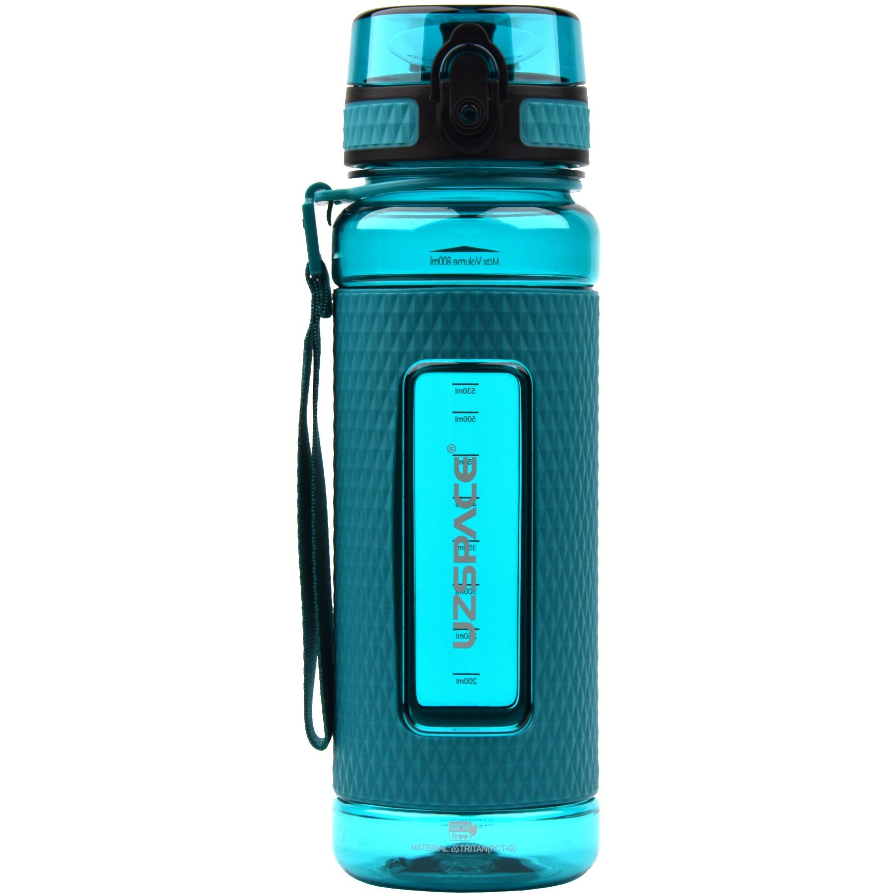 Бутылка для воды UZspace Diamond 700 мл морская зеленая (5045) - фото 1