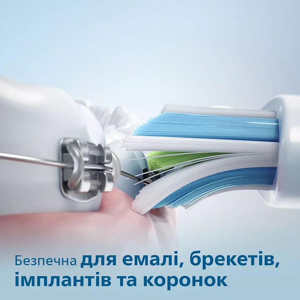 Насадки для зубных щеток Philips Sonicare Pro Result 2 шт. (HX6012/07) - фото 7