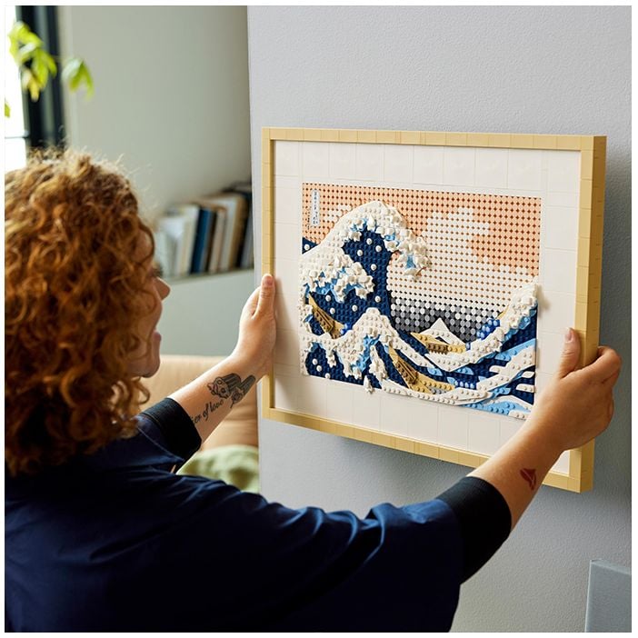 Конструктор LEGO Art Hokusai Велика хвиля, 1810 деталей (31208) - фото 7