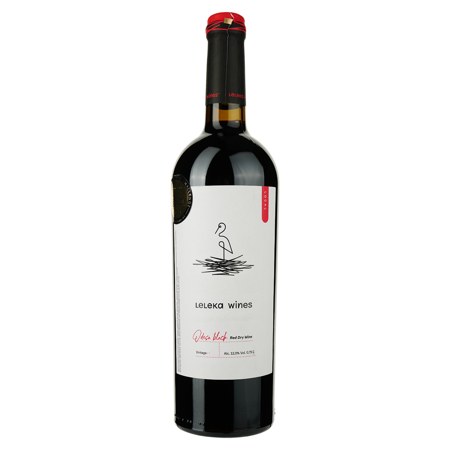 Вино Leleka Wines Odesa Black червоне сухе 0.75 л - фото 1