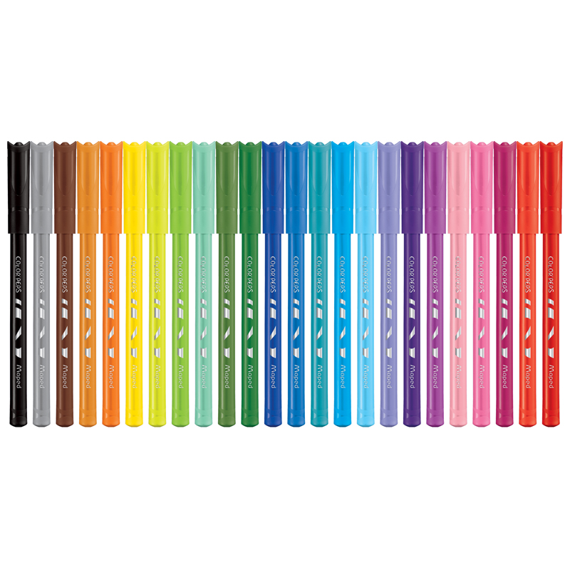 Фломастери Maped Color Peps Ocean, 24 кольорів, 24 шт. (MP.845722) - фото 2