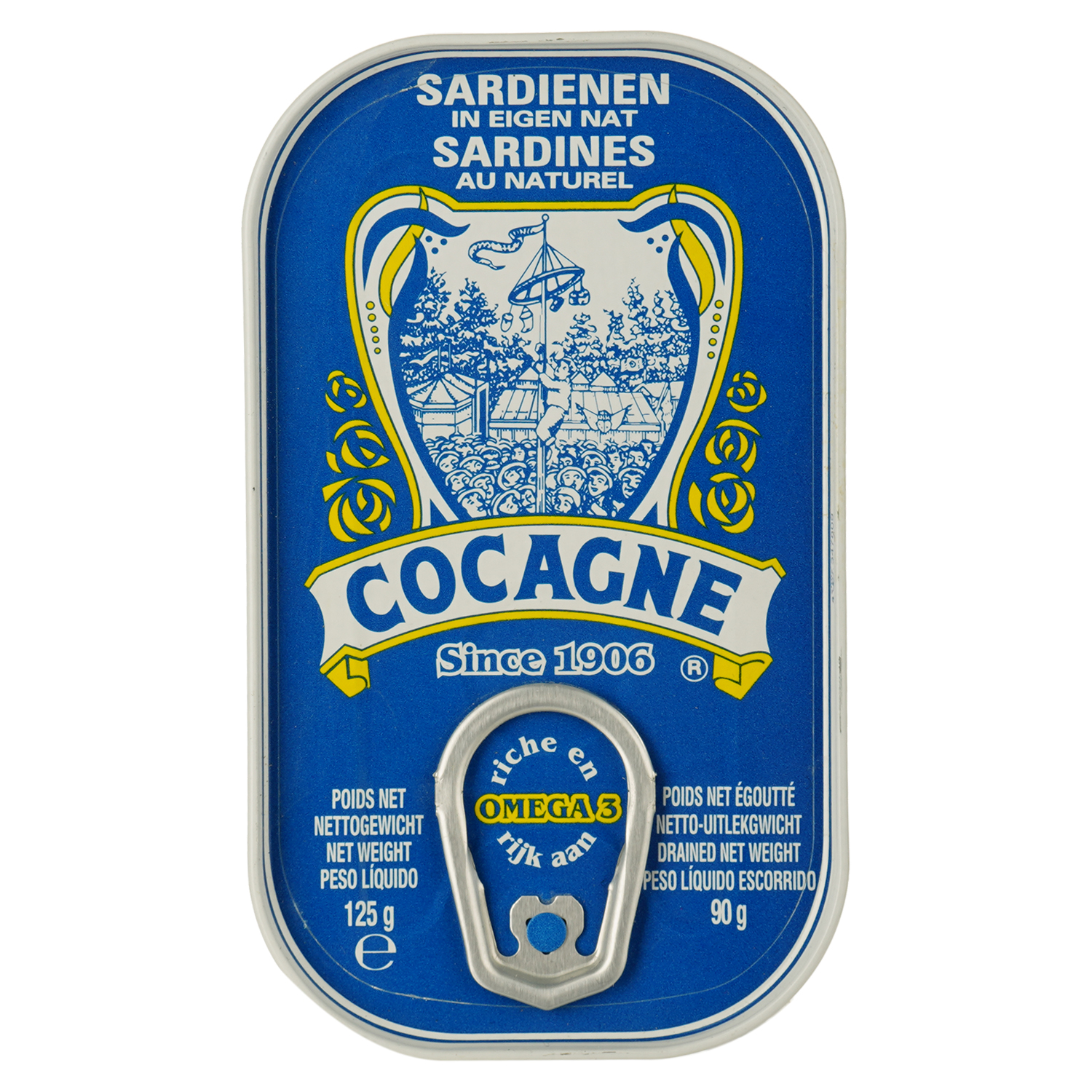 Сардині Cocagne натуральні 120 г (921057) - фото 1