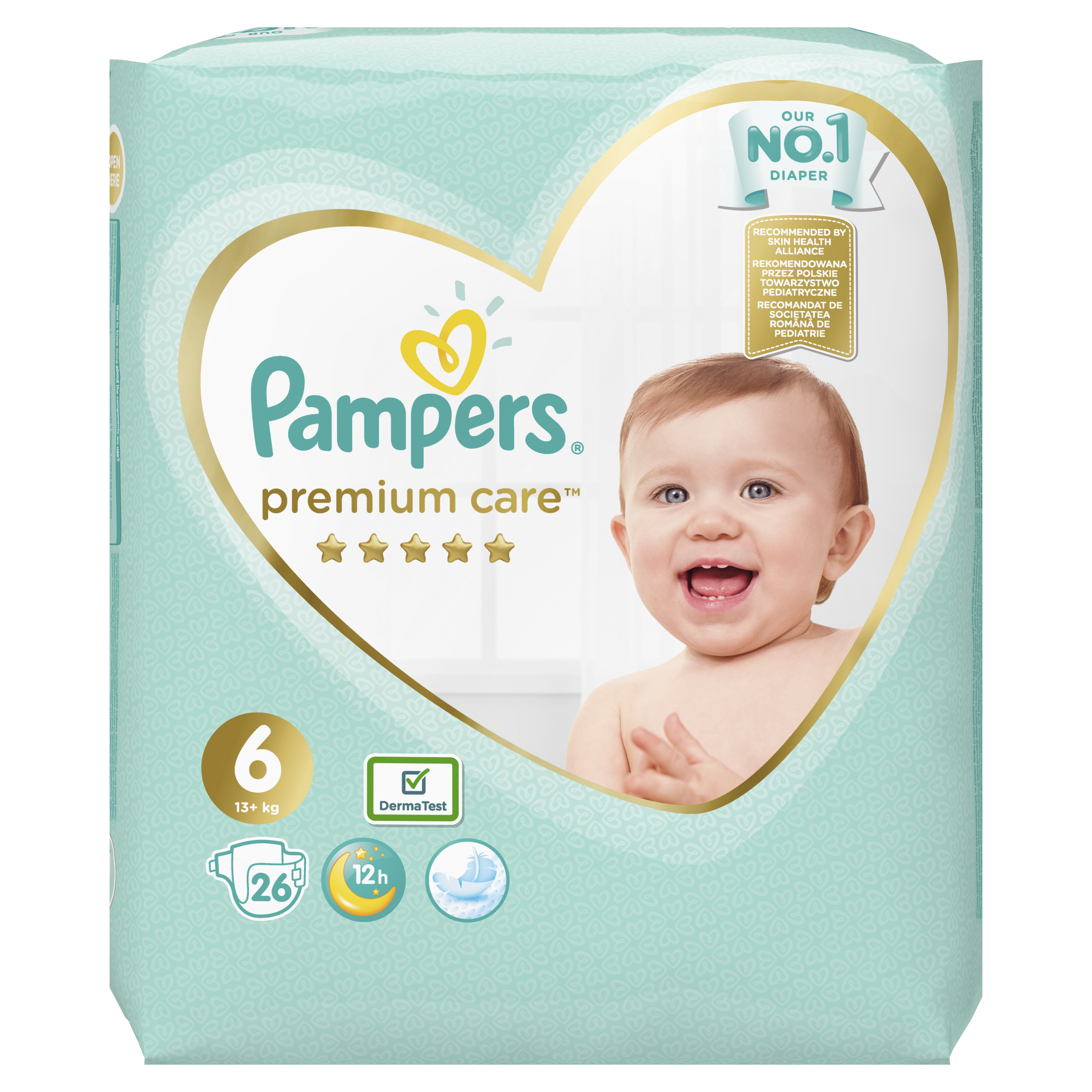 Подгузники Pampers Premium Care 6 (13+ кг), 26 шт. - фото 2