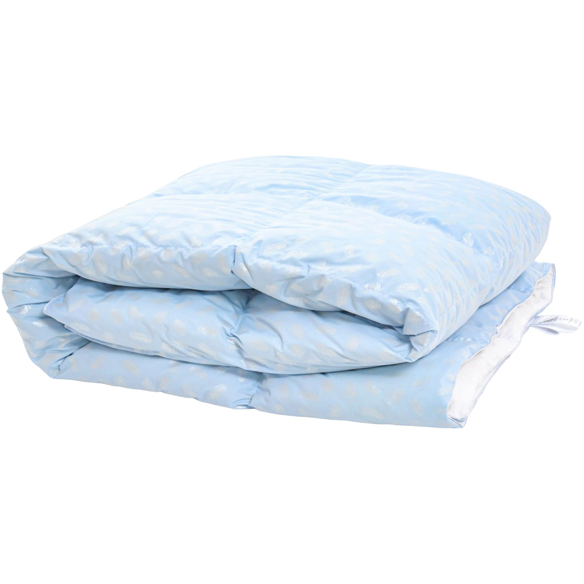 Одеяло пуховое MirSon Karmen №1828 Bio-Blue, 90% пух, полуторное, 215x155, голубое (2200003012897) - фото 1